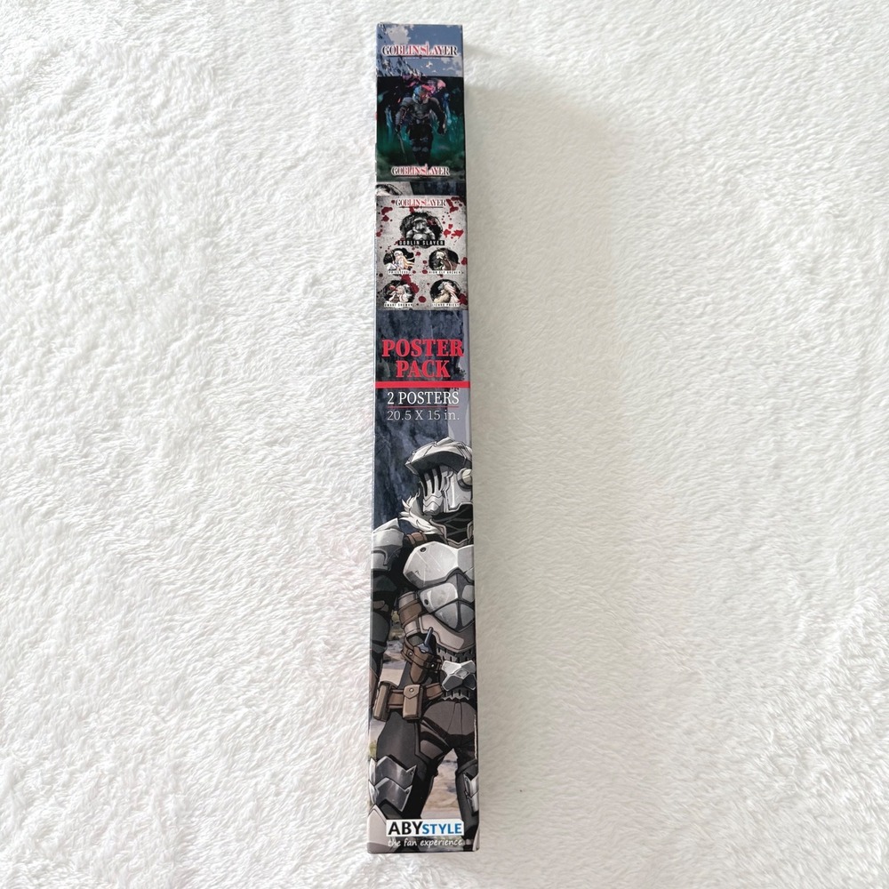 ABYstyle Goblin Slayer 2-Poster‎ Pack 20.5 x 15 Gloss Laminated Anime Wall Art